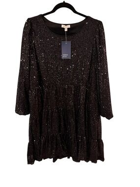 crown and ivy sequin dress Crown & Ivy Women's Sequin Dress
